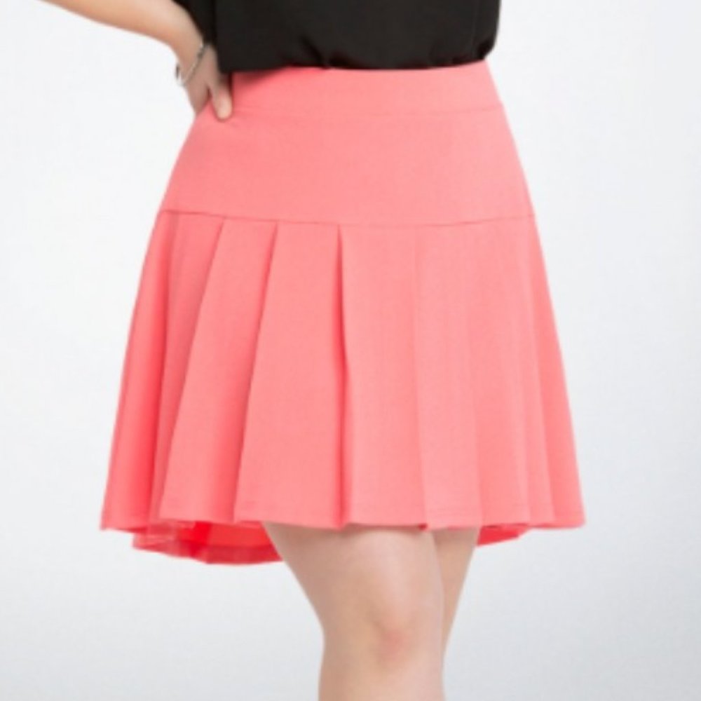 Torrid Full Skirt Statement Coral